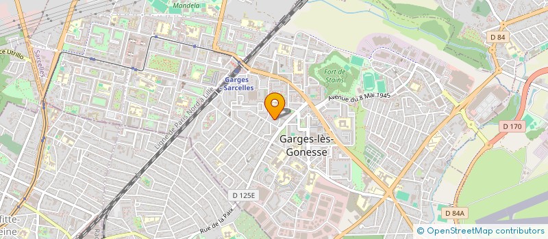 localisation de l'entreprise PAELLA DE L ORIENT  GARGES-LES-GONESSE