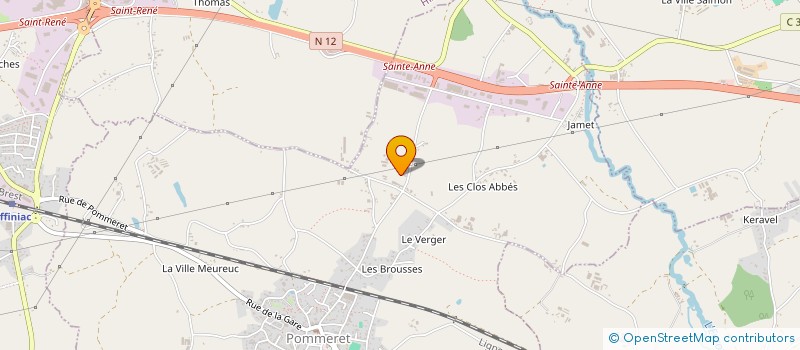 localisation de l'entreprise PAELLA PLUS à POMMERET