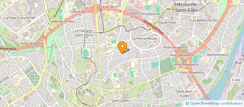 localisation de l'entreprise PAENSER PAR LES ARTS à CAEN