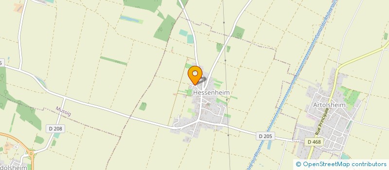 localisation de l'entreprise PAEONIA BY SEV  OHNENHEIM