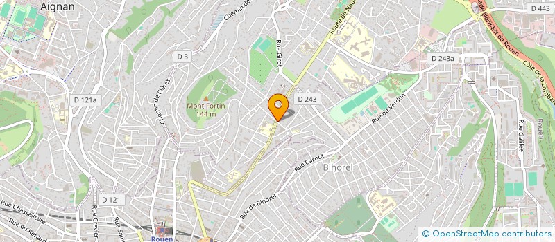 localisation de l'entreprise PAEONIA CONSEILS à BIHOREL