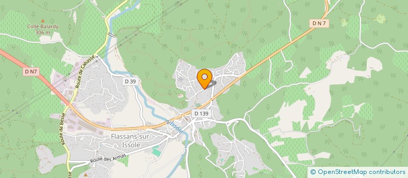 localisation de l'entreprise PAF EVENEMENT  FLASSANS-SUR-ISSOLE