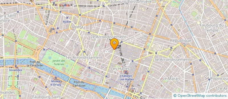 localisation de l'entreprise PAF LEASE  PARIS