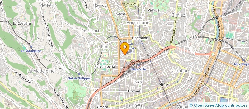 localisation de l'entreprise PAFADA à NICE