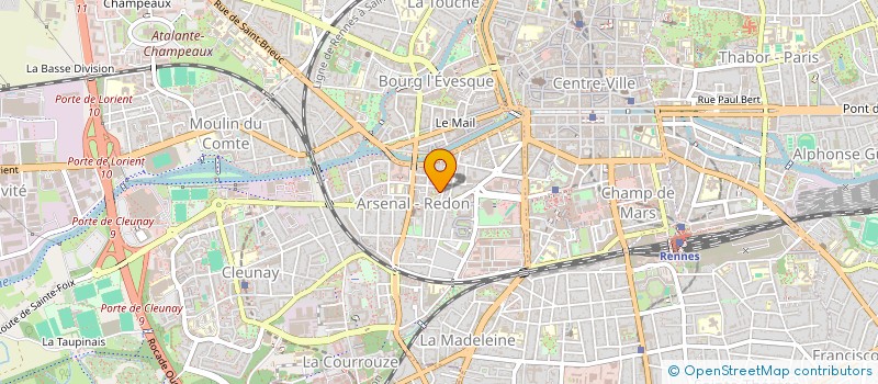 localisation de l'entreprise PAFAMEKE  RENNES