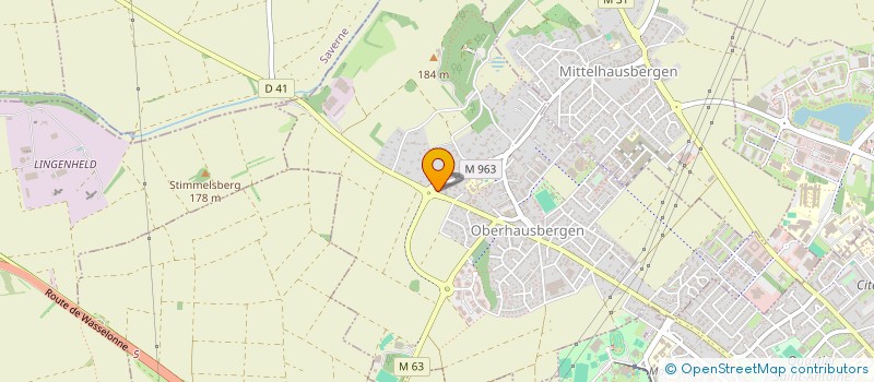 localisation de l'entreprise PAFANI  OBERHAUSBERGEN