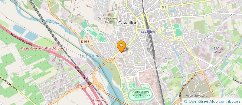 localisation de l'entreprise PAFICO à CAVAILLON