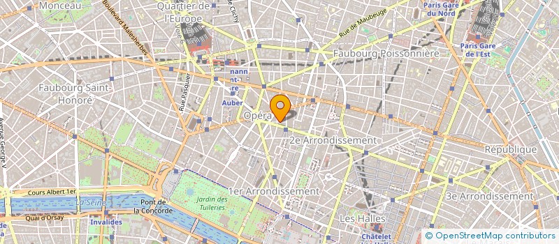 localisation de l'entreprise PAFINA à PARIS