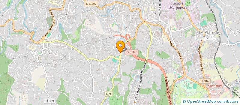 localisation de l'entreprise PAFISSIMO à GRASSE