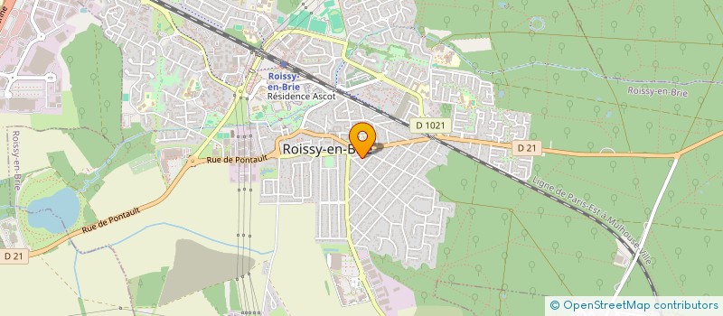 localisation de l'entreprise PAFM BTP  ROISSY-EN-BRIE