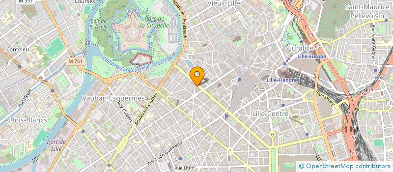 localisation de l'entreprise PAFO  LILLE