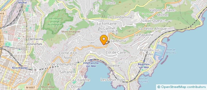 localisation de l'entreprise PAFO à VILLEFRANCHE-SUR-MER