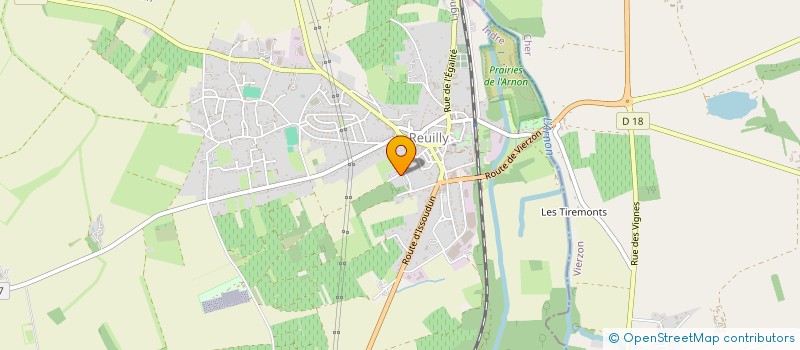 localisation de l'entreprise PAFRALMA à REUILLY