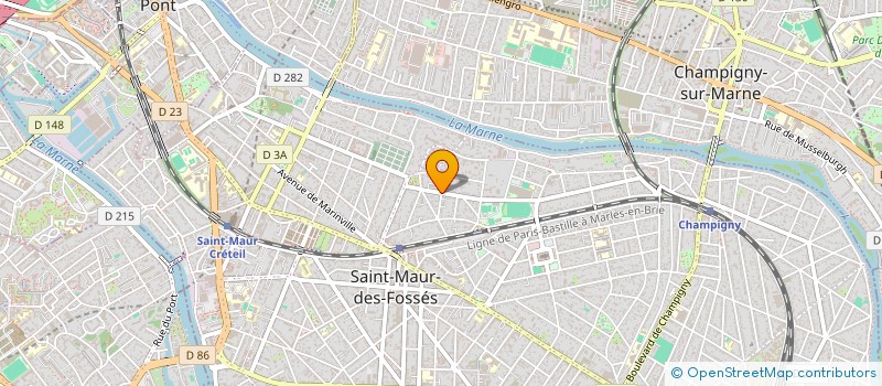 localisation de l'entreprise PAFRAMALA à SAINT-MAUR-DES-FOSSES