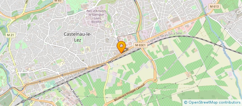 localisation de l'entreprise PAG ASSOCIES à CASTELNAU-LE-LEZ