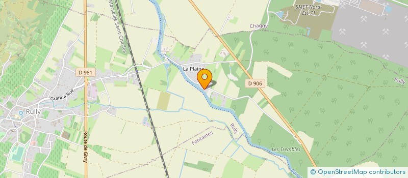 localisation de l'entreprise PAG INVESTISSEMENT  RULLY