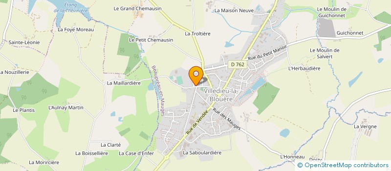 localisation de l'entreprise PAG PLASTIQUES ARMES GESTOIS à BEAUPREAU-EN-MAUGES