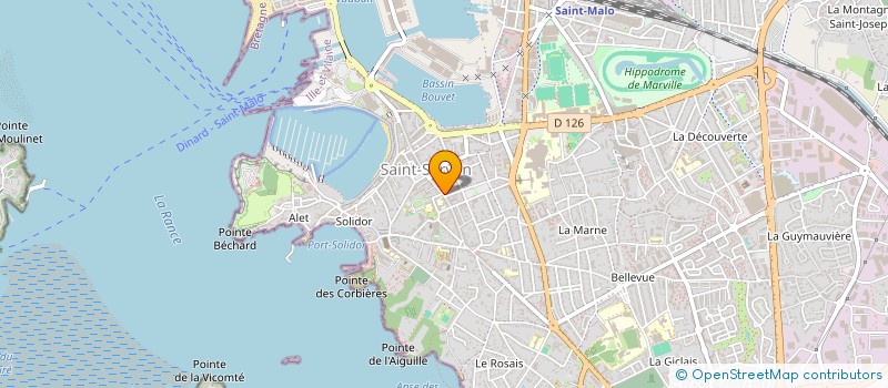 localisation de l'entreprise PAG SERVICES à SAINT-MALO