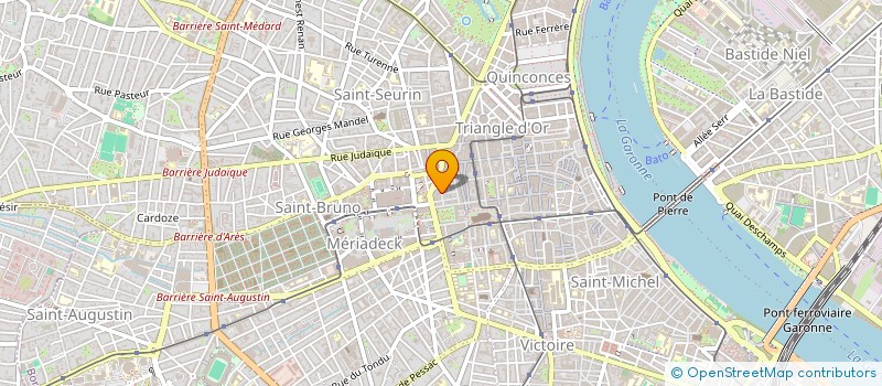 localisation de l'entreprise PAGA  BORDEAUX