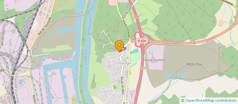 localisation de l'entreprise PAGA  ILLANGE