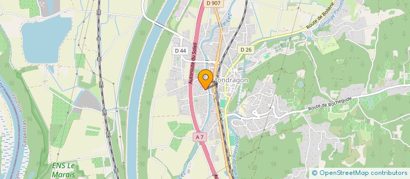 localisation de l'entreprise PAGAILLE  MONDRAGON