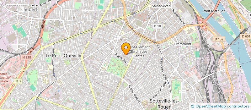 localisation de l'entreprise PAGAILLE à ROUEN