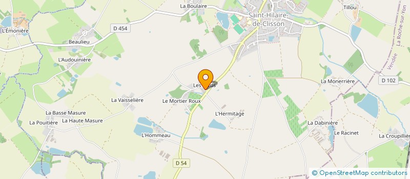 localisation de l'entreprise PAGALY  SAINT-HILAIRE-DE-CLISSON