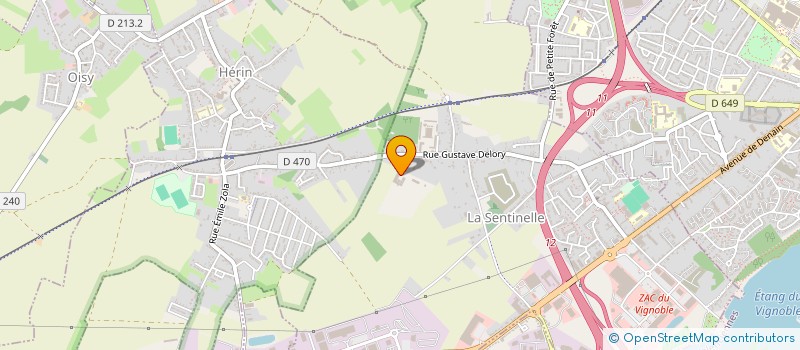 localisation de l'entreprise PAGANI à LA SENTINELLE