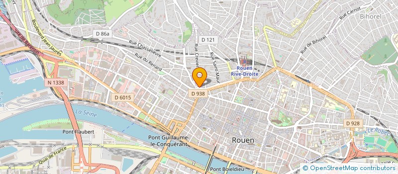 localisation de l'entreprise PAGANI à ROUEN