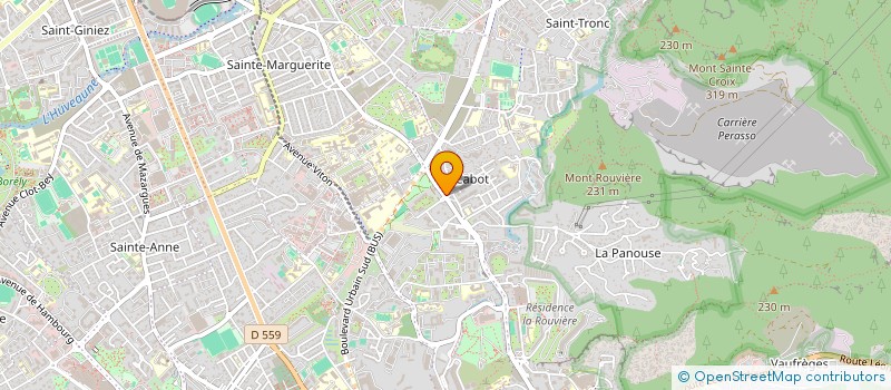 localisation de l'entreprise PAGANI FRERES à MARSEILLE