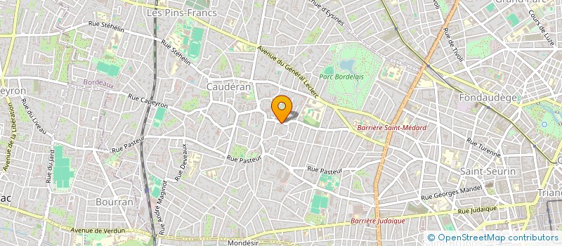 localisation de l'entreprise PAGANO  BORDEAUX