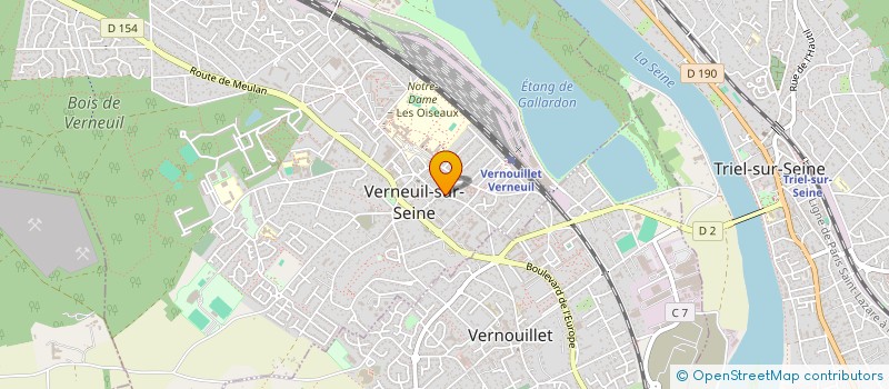 localisation de l'entreprise PAGE 2  VERNEUIL-SUR-SEINE