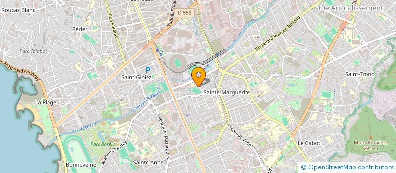 localisation de l'entreprise PAGE à MARSEILLE