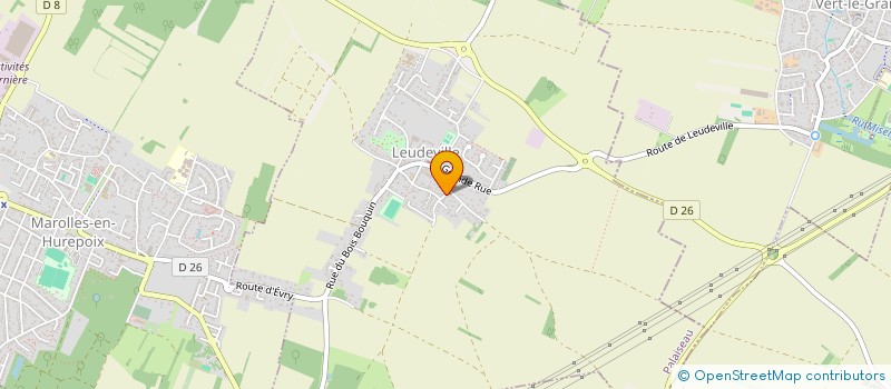 localisation de l'entreprise PAGE  LEUDEVILLE