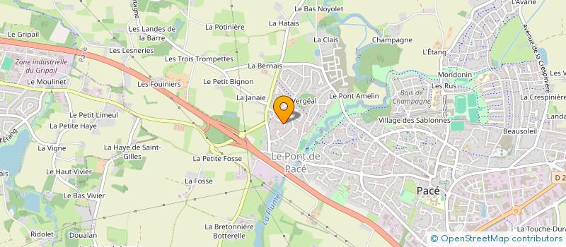localisation de l'entreprise PAGE à PACE
