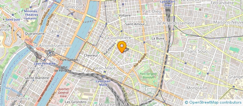 localisation de l'entreprise PAGE  LYON