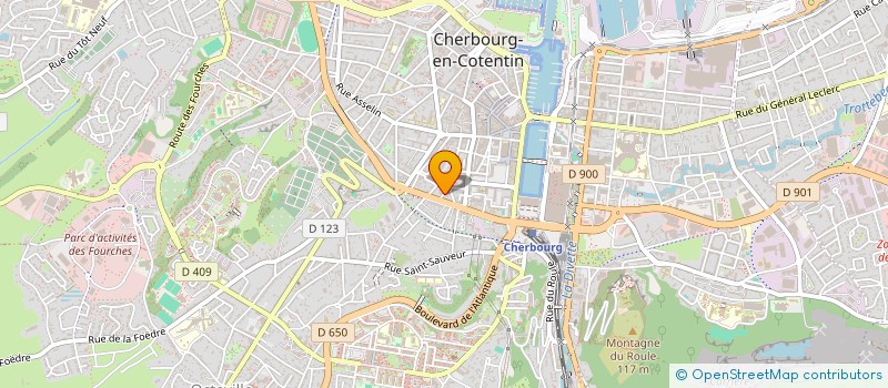 localisation de l'entreprise PAGE à CHERBOURG-EN-COTENTIN