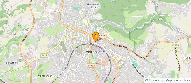 localisation de l'entreprise PAGE A PAGE à VOIRON