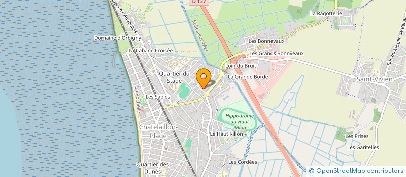 localisation de l'entreprise PAGE AUTOMOBILE CLUB à CHATELAILLON-PLAGE