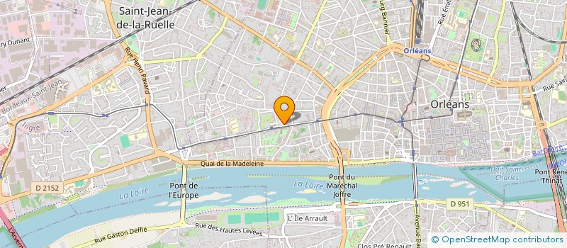 localisation de l'entreprise PAGE DE MARQUE à ORLEANS