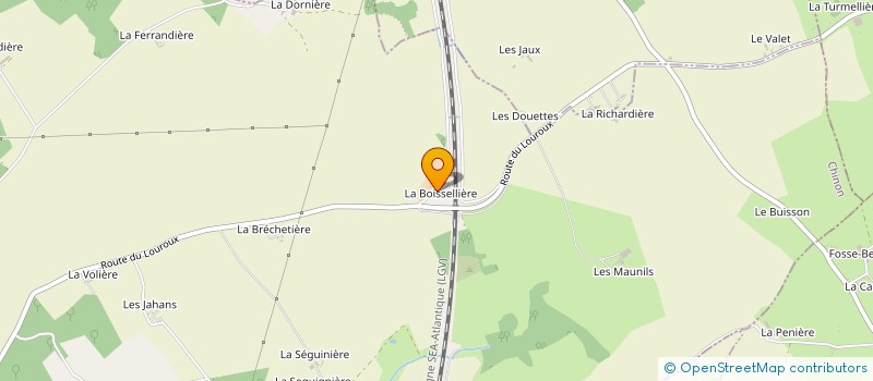 localisation de l'entreprise PAGE ENERGIE  SAINTE-MAURE-DE-TOURAINE