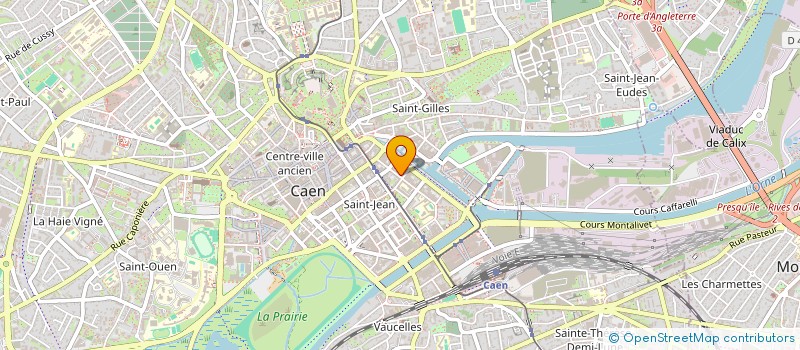 localisation de l'entreprise PAGE FILS à CAEN