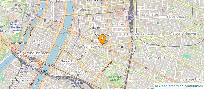 localisation de l'entreprise PAGE INTERIM LYON à LYON