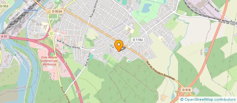 localisation de l'entreprise PAGE.NET à ILLANGE