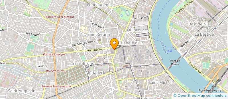 localisation de l'entreprise PAGE PUBLIQUE à BORDEAUX