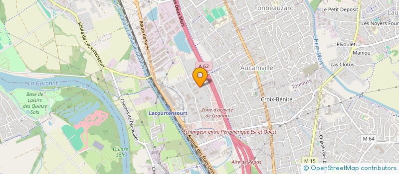 localisation de l'entreprise PAGE RELO à AUCAMVILLE