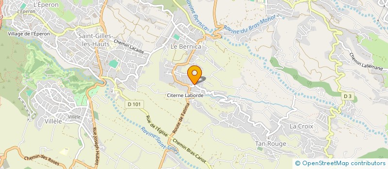 localisation de l'entreprise PAGE TRAVAUX à SAINT-PAUL