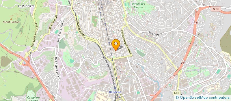 localisation de l'entreprise PAGE TROIS  SAINT-ETIENNE