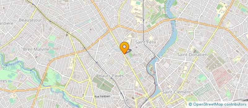 localisation de l'entreprise PAGEO à NANTES