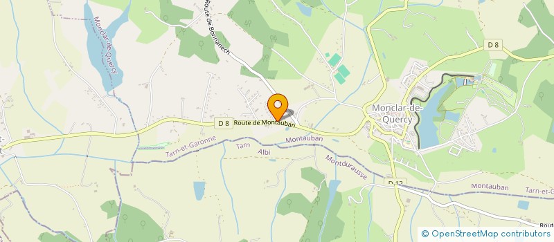 localisation de l'entreprise PAGES  GENEBRIERES
